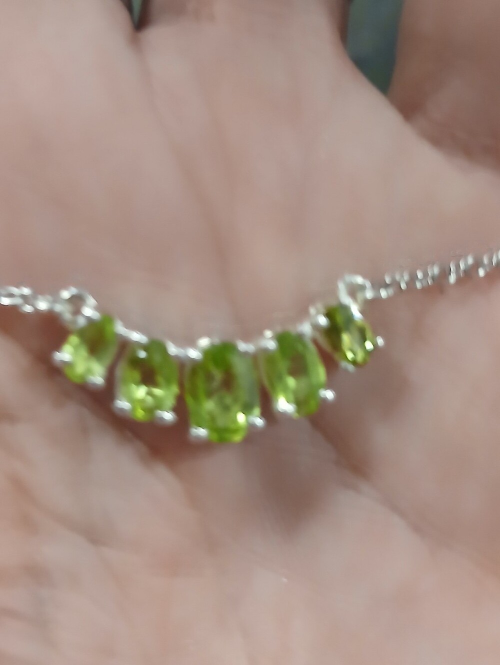 Genuine Peridot Necklace
